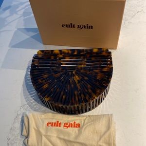 Cult Gaia Mini Ark Tortoise Bag